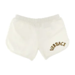 Versace La Vacanza Logo Embroidery Capsule Shorts