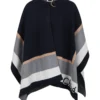 Chloé Blue Cape For Girl With Logo