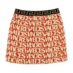 'versace Allover Kids' Capsule La Vacanza Skirt