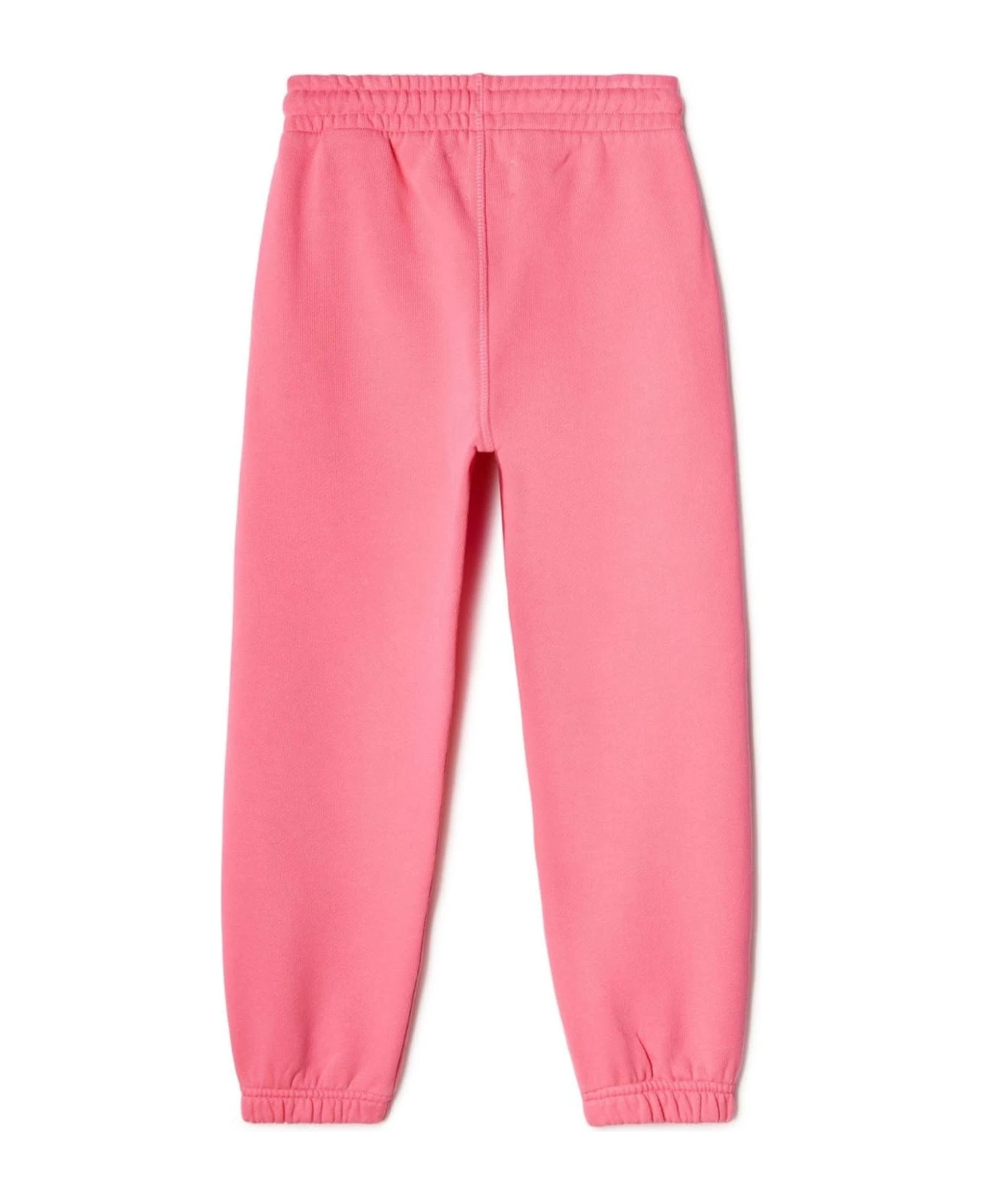 Off-White Fucsia Cotton Track Pants - Image 2