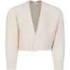 Chloé Ivory Cardigan For Girl