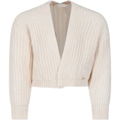 Chloé Ivory Cardigan For Girl