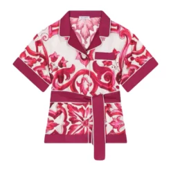 Dolce & Gabbana White/red Shirt Girl