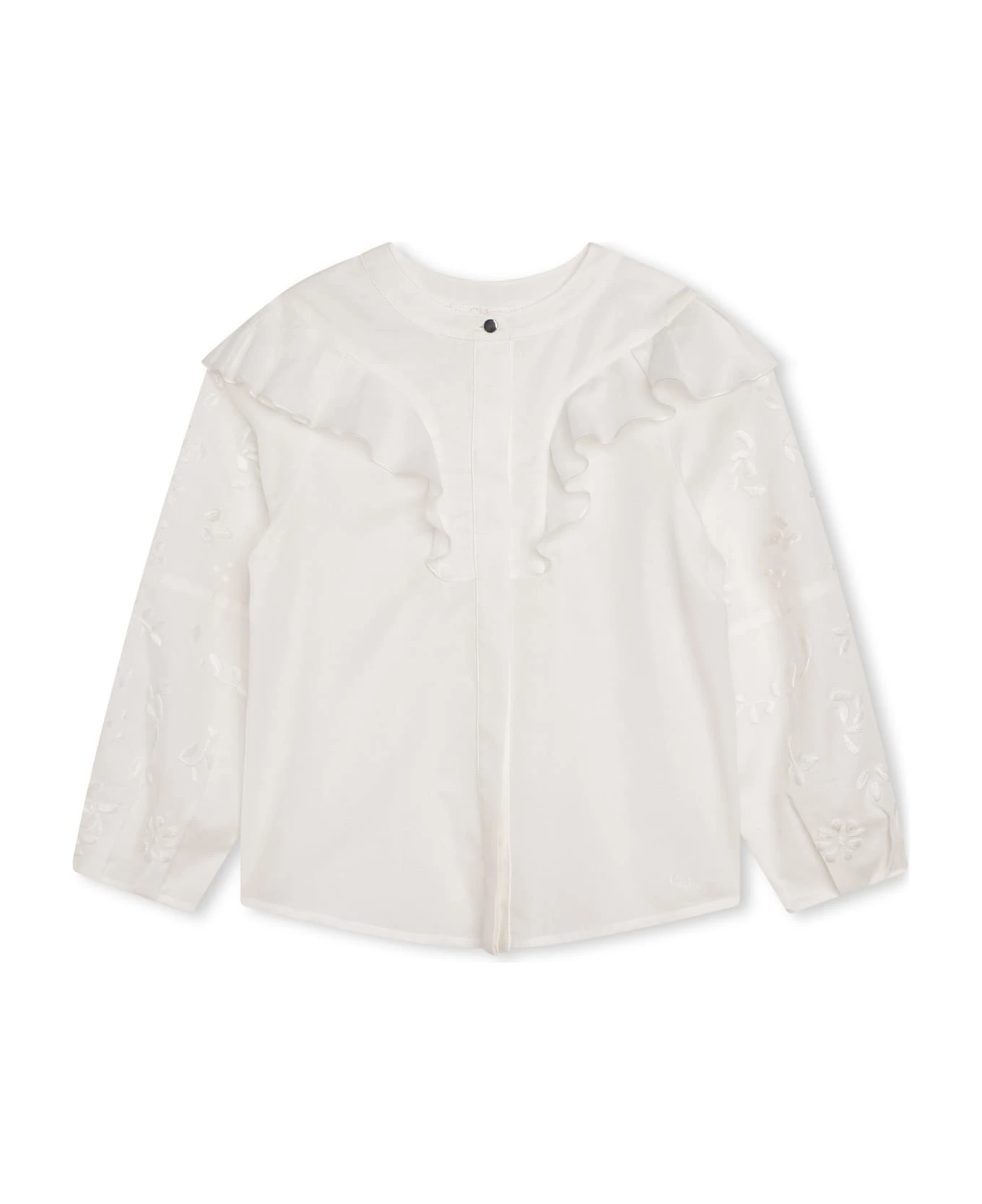 ChloƩ Blouse With Embroidery