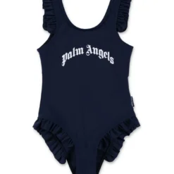 Palm Angels Logo One-piece Swimsuit