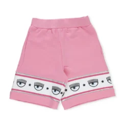 Chiara Ferragni Maxi Logomania Bermuda Shorts