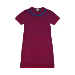 Gucci Cotton Dress With G. Logo