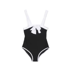 One-piece Swimsuit With Bow