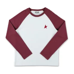 Golden Goose Long-sleeved Bicolor T-shirt