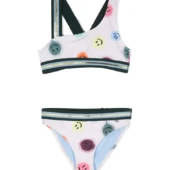 Molo Pink/multicolor Bikini Girl Kids.