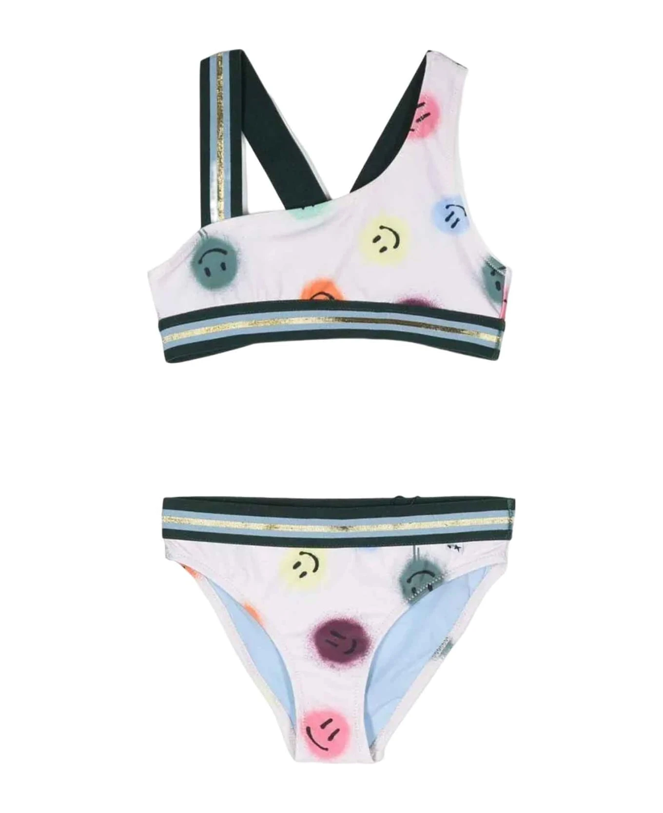 Molo Pink/multicolor Bikini Girl Kids.