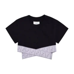 FENDI T-shirt With Logo Bands