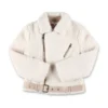 Chloé Teddy Biker Jacket