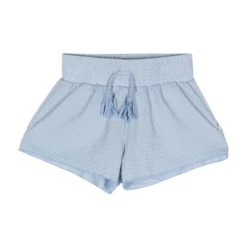 Molo Light Blue Shorts Girl Kids