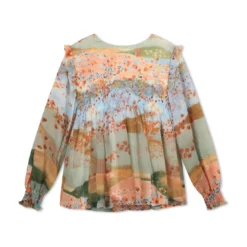 Chloé Ceremony Blouse With Graphic Print