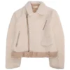 Chloé Shearling Biker Jacket