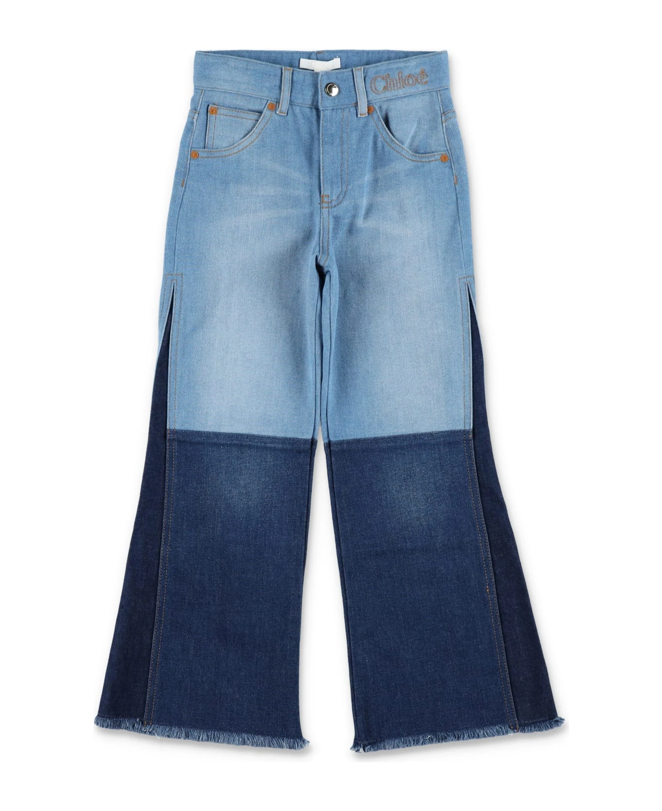 Chloé Denim Bicolor Jeans