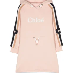 Chloé Hooded Dress With Logo