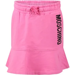 MOSCHINO Multicolor Skirt For Girl With Logo