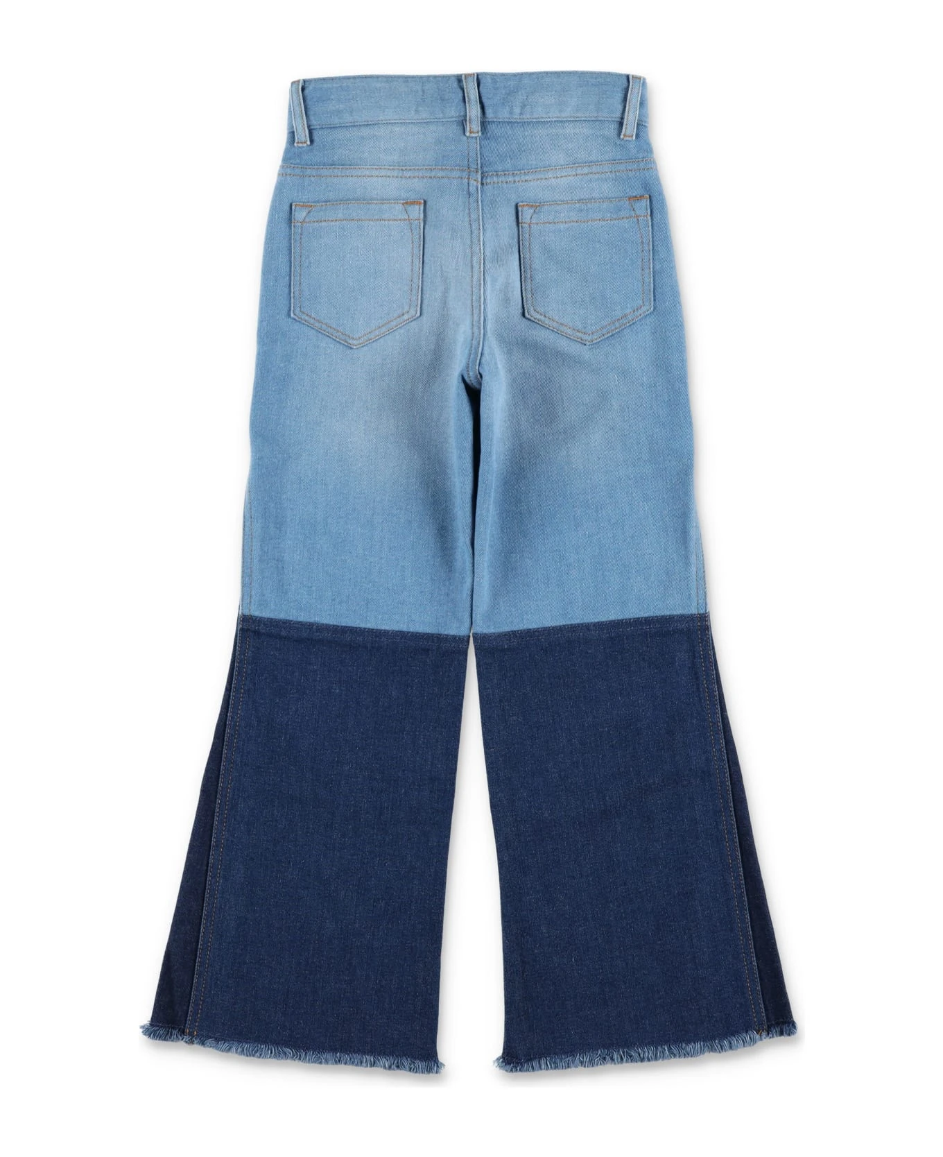 Chloé Denim Bicolor Jeans - Image 2