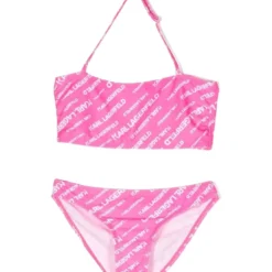 Karl Lagerfeld Kids Pink Bikini Girl
