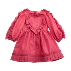 Stella McCartney Kids Heart Taffeta Dress