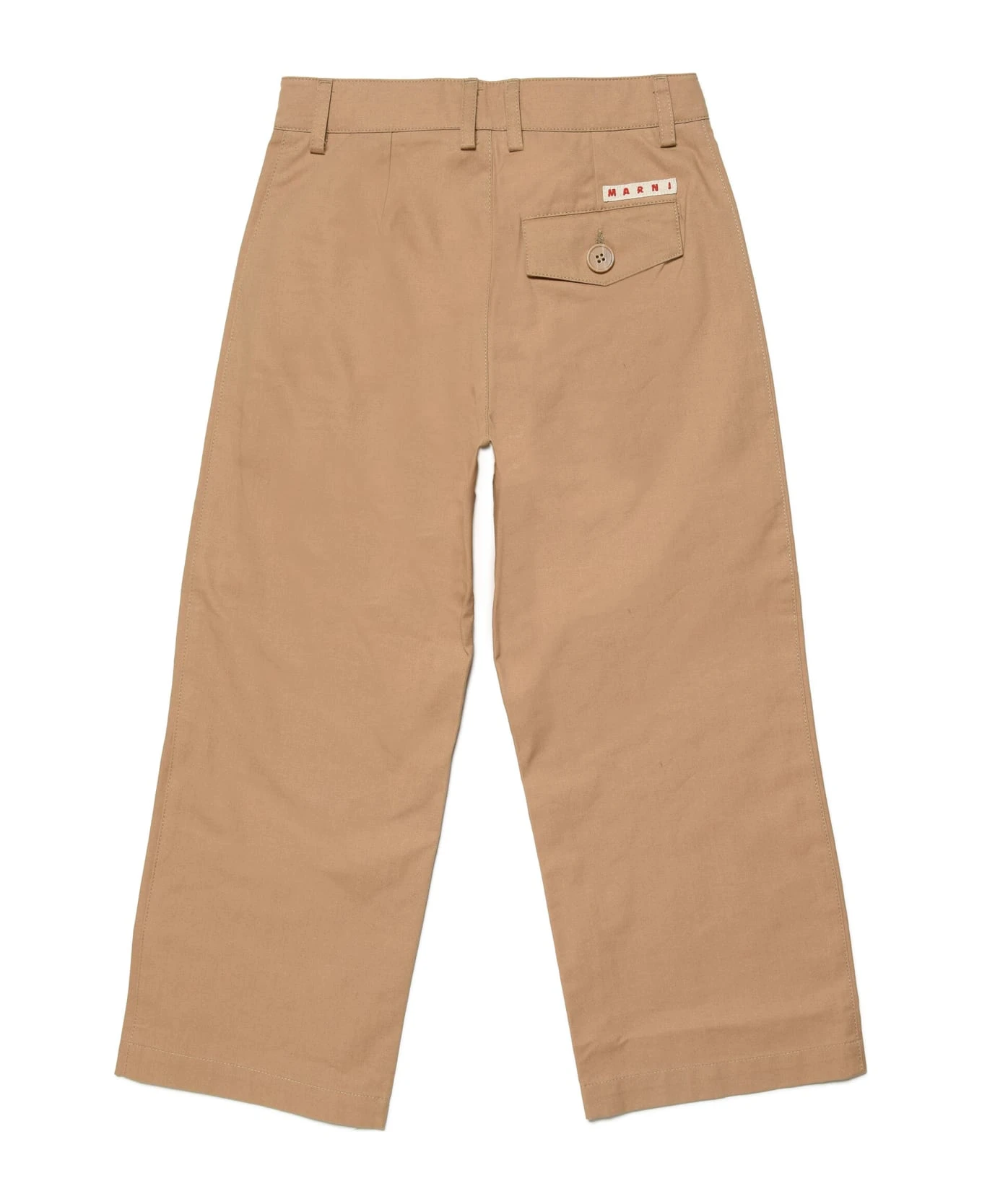 Mp55u Trousers Marni Gabardine Cargo Pants With Pockets - Image 2