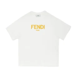 FENDI Baby T-shirt In White Jersey